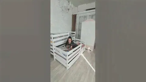 Двухъярусная кровать Манеж массив