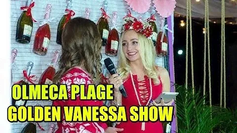 Olmeca plage. Ольмека пляж. Ivan na Lillet. Golden Vanessa Show. 6.08.2017