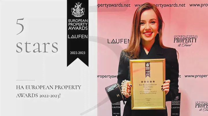 «5 звезд» на European Property Awards 2022-2023!