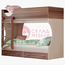 Кровать Д2 двухъярусная Олмеко